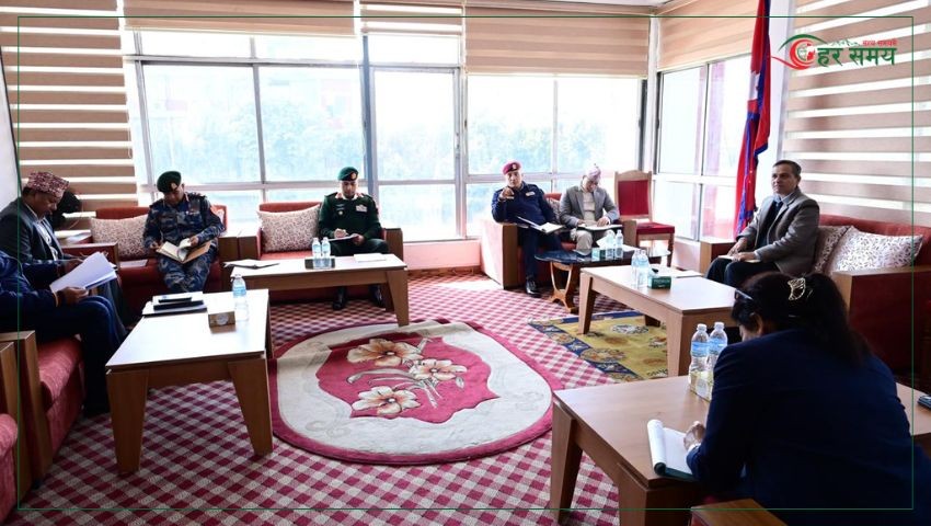 केन्द्रीय सुरक्षा समितिको बैठक: सामाजिक संजालको दुरुपयोगमा निगरानी बढाइने