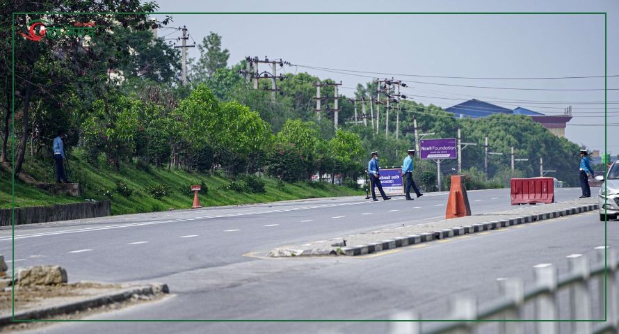 आजको प्रदर्शनका लागि ७८३ ट्राफिक प्रहरी सडकमा