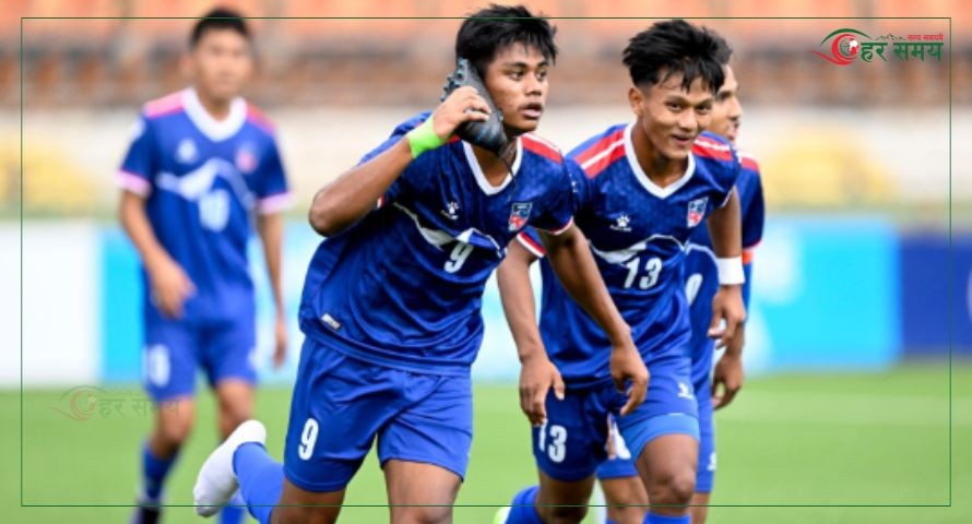 साफ यु–१७ च्याम्पियनसिप : सेमिफाइनलमा नेपाल भारतसँग भिड्दै