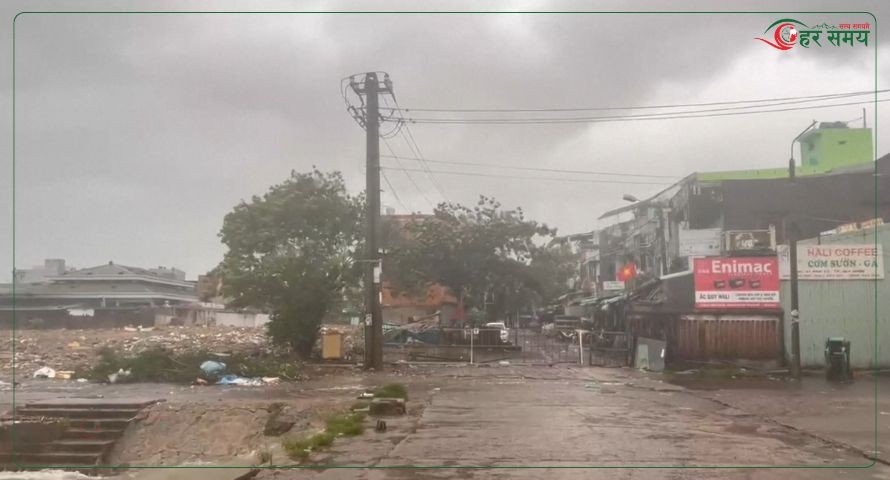 ‘कालमेगी’ आँधीका कारण भियतनाममा वितण्डा, लाखौं प्रभावित 