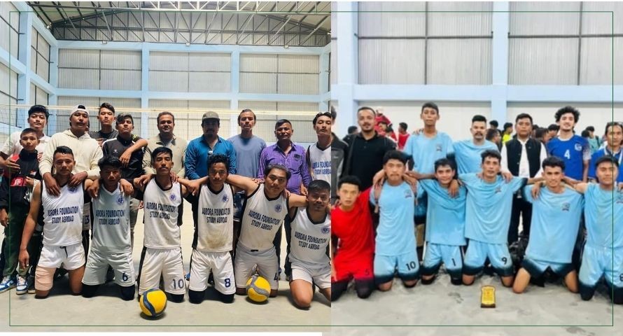 वडाध्यक्ष कप भलिबलको फाइनलमा वडा नम्बर ४ र ५ भिड्ने