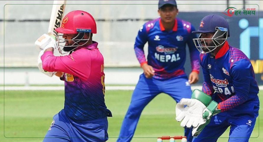विश्वकपअघि नेपालको दमदार सुरुवात, यूएई ७ विकेटले पराजित