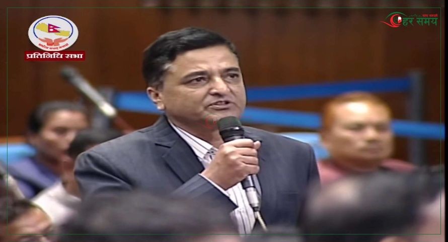 हेवा खोलामा निर्माणाधीन बेल ब्रिज बाँकी काम पूरा गर्न सांसद भट्टराईको माग (भिडियोसाहित)