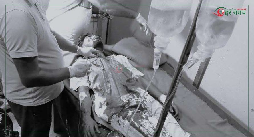 प्रेमीमाथि छुरा प्रहार : घरको छतबाट हामफाल्दा युवती घाइते