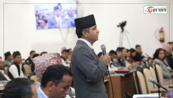 ‘हचुवामा प्रधानमन्त्रीले अभिव्यक्ति दिन मिल्दैन, नेपालले कसैको भूमि मिचेको छैन’