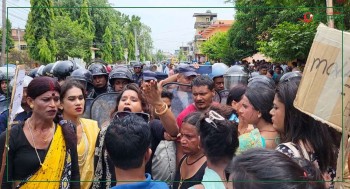 अंशु यादव हत्याको विरोधमा जनकपुरमा प्रदर्शन