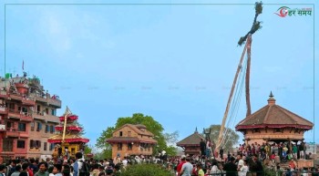 भक्तपुरमा आठ दिन नौ रातसम्म मनाइने बिस्का आजबाट जात्रा सुरु