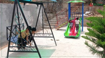 रचनात्मक सोचको परिणाम, फोहोर फाल्ने ठाउँ बन्यो बालउद्यान