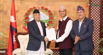 नेपालगञ्ज–नयाँ दिल्ली सिधा हवाई उडानका लागि प्रधानमन्त्रीलाई ध्यानाकर्षण
