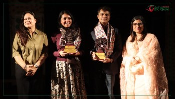 प्रज्ञा कुञ्जमा ‘नाटक सप्ताह’:चलचित्र निर्देशक प्रदीप भट्टराई भन्छन् -‘कहिले हाँसियो, कहिले भावुक पनि भयौँ, निकै रमाइलो भयो’ (भिडियोसहित)