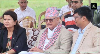 प्रसूति तथा बालरोग अस्पतालको शिलान्यासपछि मुख्यमन्त्री भन्छन् : अब विदेशी विद्यार्थी तानौं [भिडियो]