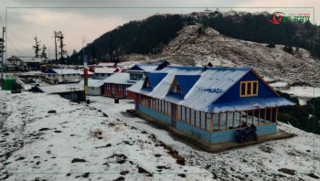 शैलुङमा हिउँ पर्न सुरु