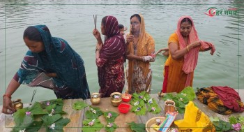 मिथिलाञ्चल क्षेत्रमा मनाईने जितिया पर्व आज देखि विधिवत शुरु