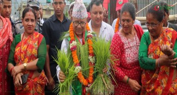 पहिले नेपाल धानमा आत्मनिर्भर थियो, अहिले अवस्था विग्रियो : अध्यक्ष नेपाल (भिडियोसहित)