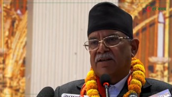 अहिले हत्यारा र विध्वंशकारी राजनीतिक प्रवृत्ति आमनेसामने छन् : प्रचण्ड