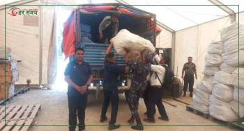 एक साता पछि हुम्लाको तिलगाउँमा प्रदेश सरकारको राहत 