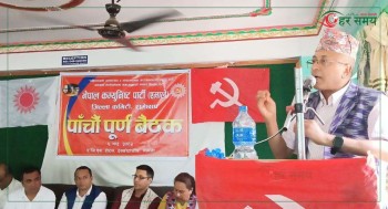एमाले पछाडि परेको भए हामी कान समातेर उठबस गर्छौं : डा.भट्टराई