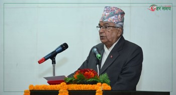 जनताको जीवनस्तरमा सुधार र मुलुकको समृद्धि संविधान र गणतन्त्रले राखेको अभिष्ट हो : राष्ट्रपति पौडेल (भिडियो)