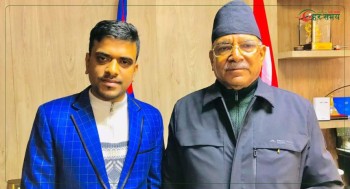 काठमाडौं–१ मा जेनजी अगुवा सन्दिप लुँइटेल नेकपाबाट उम्मेदवार सिफारिस