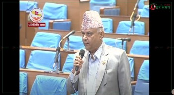 रास्वपा र राप्रपाले संसद बहिस्कार गरेर गरिमा र महत्व घटाए : श्याम घिमिरे
