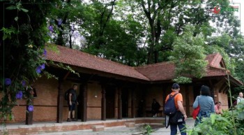 पाटन दरबार क्षेत्रमा पर्यटकलाई कलात्मक अत्याधुनिक शौचालय 