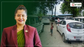 कांग्रेस सांसद सीता थपलियाको विरोधपछि ठोरीमा भारतीय सवारीसाधनले पाए पास, पर्यटन व्यवसायीलाई राहत
