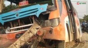 बस र म्याजिक ठोक्किँदा युवतीको घटनास्थलमै मृत्यु