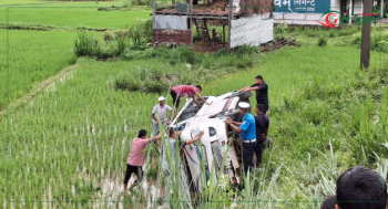 बकैयामा इभि भ्यान दुर्घटना : तीन घाइते, एकको अवस्था गम्भीर