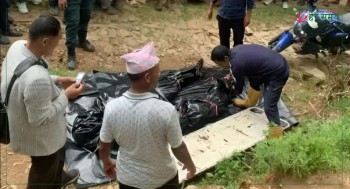 भोजपुर हत्याकाण्ड: मृतकको शव पोष्टमार्टमका लागि धरान ल्याइयो 