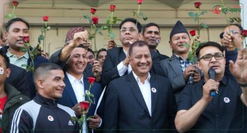 विप्लवलाई चुनाव चिन्ह गुलाफको फूल