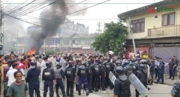 प्रदेशसभा भवनमा प्रवेश प्रयासपछि झडप