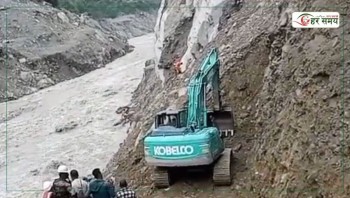 चिलिमे टनेलमा अर्को एक्स्काभेटर, काम धमाधम