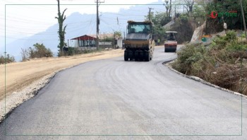 अरनिको राजमार्गः धुलिखेल–खावा सडकमा कालोपत्र सुरु