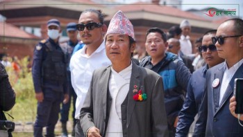 सरकारको प्रतिपक्षमा रहेर प्रश्न गर्ने र सरकारलाई समर्थन गर्ने छौँ : हर्क साम्पाङ