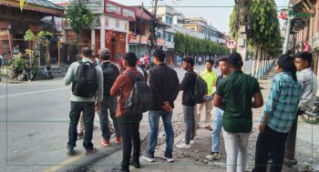 सार्वजनिक यातायात बन्द भएपछि हेटौँडामा जनजीवन प्रभावित