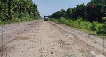 इनरुवा-कप्ताङगञ्ज सडक निर्माणको ठेक्का तोडियो