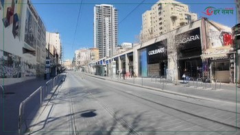 इरानविरुद्ध आक्रमणको असर : जेरुसेलम शहरका सडकहरू शान्त