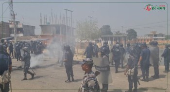 ऐलानी जग्गाको विषयमा धनुषामा झडप हुँदा १२ जना घाइते