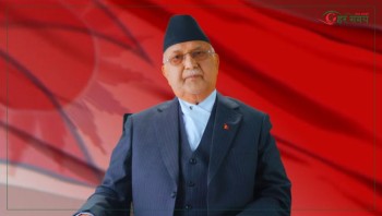 संविधानले गणतन्त्र संस्थागत गर्दै संघीय लोकतान्त्रिक व्यवस्था स्थापित गर्‍यो : केपी ओली 