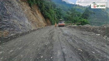 १८ दिनपछि कृष्णभिरमा दुईतर्फी यातायात सञ्चालन