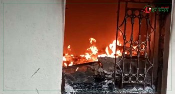 अझै निभेको छैन मोहनबहादुर बस्नेतको घरको आगो  