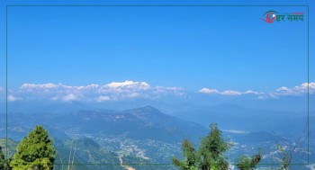 मंसिर २६ :बन्दीपुरबाट देखिएको मनमोहक दृश्य