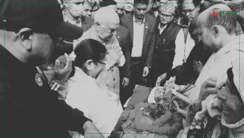 ओलीका पिताको पार्थिव शरीर अस्पतालबाट निकालियो