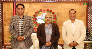 विद्रोहबाट बनेको सरकारलाई पूर्ण समर्थन रहेको प्रधानमन्त्रीसँग विप्लवको भनाई 