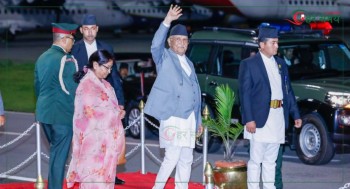 प्रधानमन्त्री ओली तुर्केमेनिस्तान प्रस्थान