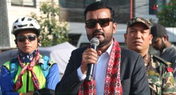 साइकल यात्राले स्वास्थ्य र सफाइको सन्देश दिन्छ : मन्त्री यादव