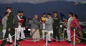 सम्मेलनमा भाग लिन कतार पुगेका राष्ट्रपति पौडेल स्वदेश फिर्ता