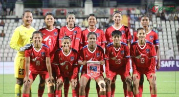 नेपाल साफ यू-२० महिला च्याम्पियनसिपको दोस्रो खेलमा बङ्गलादेशसँग पराजित