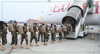 दक्षिण सुडानमा नेपाली शान्ति सैनिकको अदलीबदली