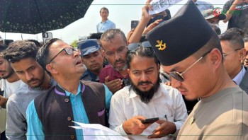 नवलपुरमा दूषित पानीका कारण गैँडा मर्ने घटनाप्रति गृहमन्त्री गुरुङको ध्यानाकर्षण